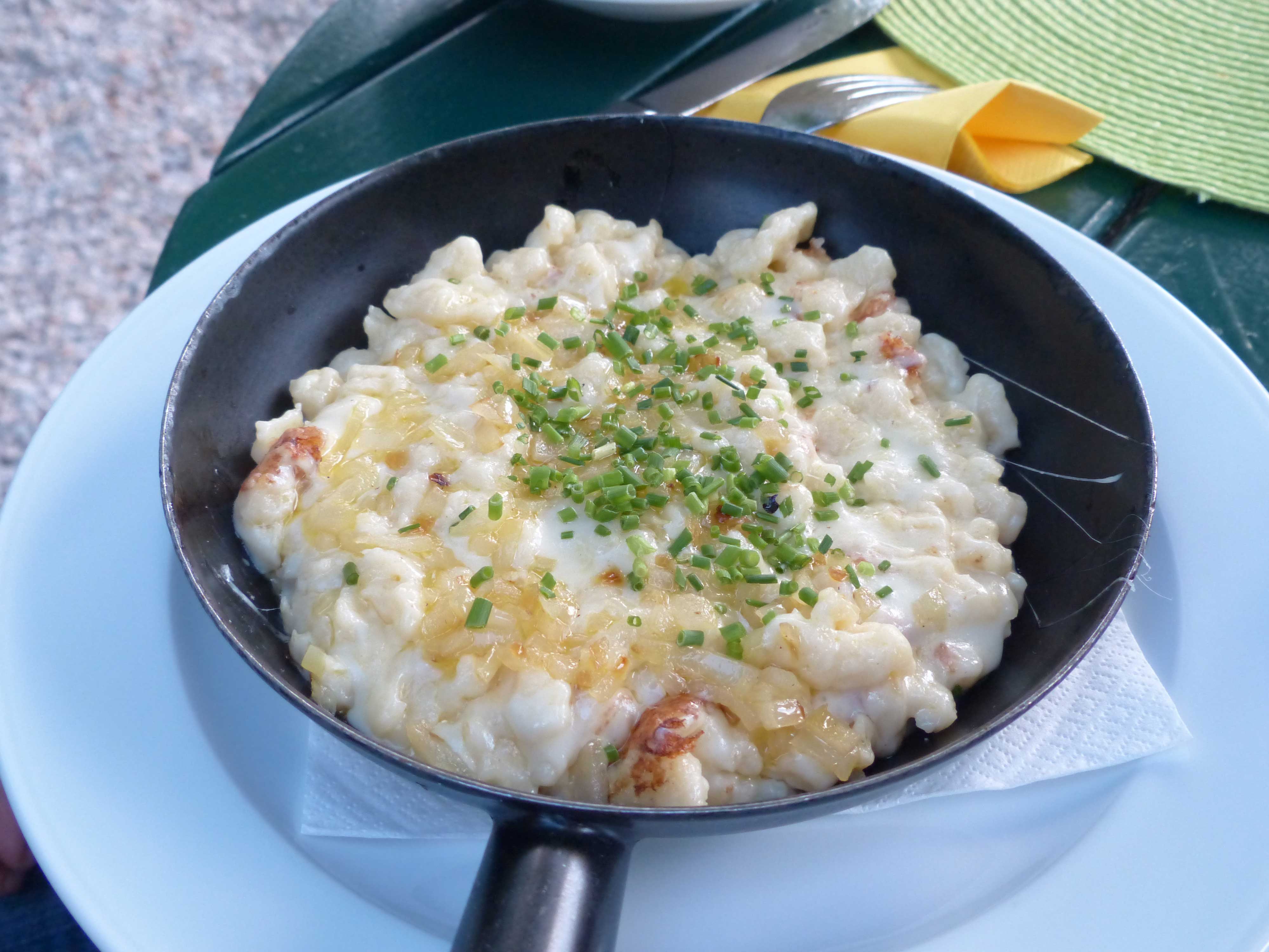 Dinkelspätzle in Schinken-Käsesauce - Kindergeburtstag.or.at